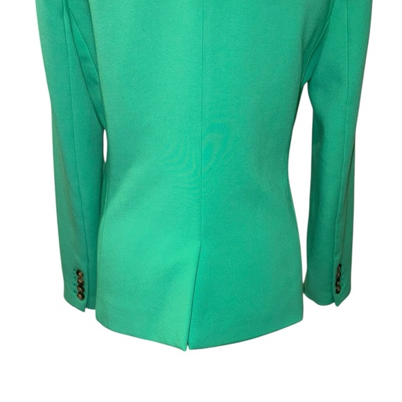 J. Crew Regent Green 4 Season Stretch Ponte Knit Blazer - 6 - Picture 9 of 13